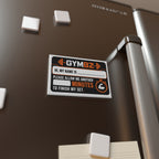 GymBZ Super Set Reps Gym Magnet